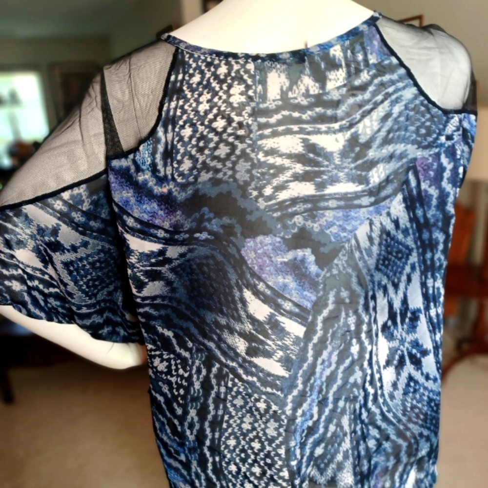 Sheer blouse
